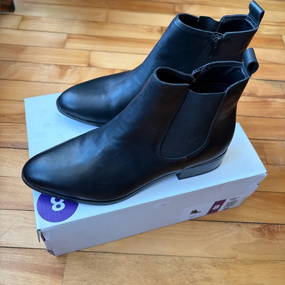 ALDO Wicoeni Ankle Boots – Size 8 – Black – NIB - Picture 2 of 10